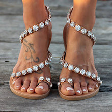 Load image into Gallery viewer, Crystal Summer Sandals Fashion 2019