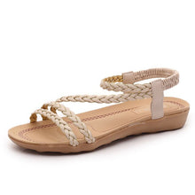 Load image into Gallery viewer, Woman Elastic Sandals Fashion 2019