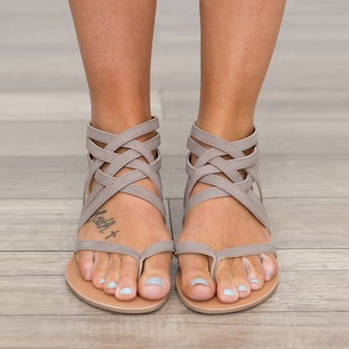 Woman Rome Flat Sandals Fashion 2019