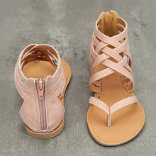 Load image into Gallery viewer, Woman Rome Flat Sandals Fashion 2019