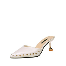 Load image into Gallery viewer, New Women Summer Mules Slippers High Heels