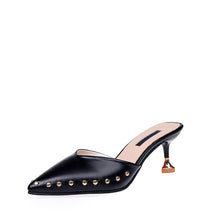 Load image into Gallery viewer, New Women Summer Mules Slippers High Heels
