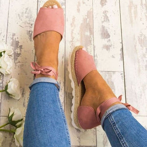 Female Ankle Strap Flat Sandals Fashion 2019