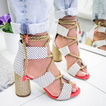 Load image into Gallery viewer, Pointed Fish Mouth Gladiator Sandals Woman Fashion 2019